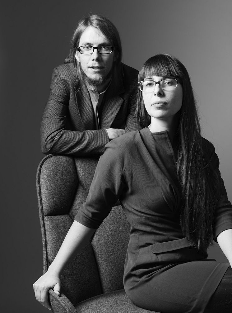 The design duo Färg & Blanche. Photo: Lennart Durehed