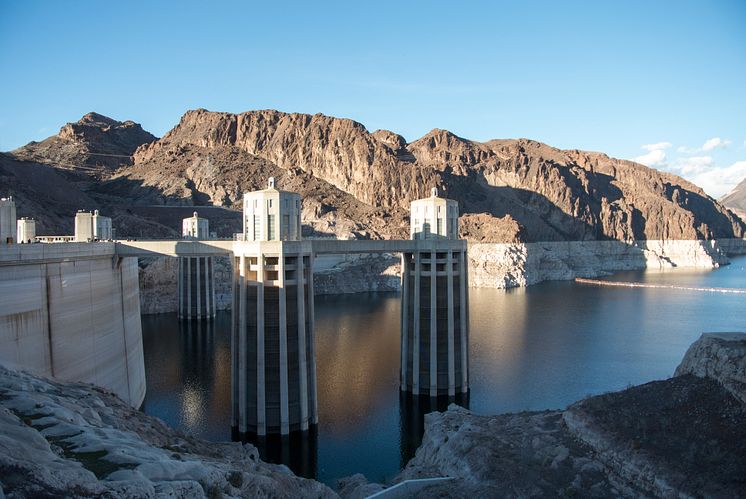 The Hoover Dam, Lake Mead