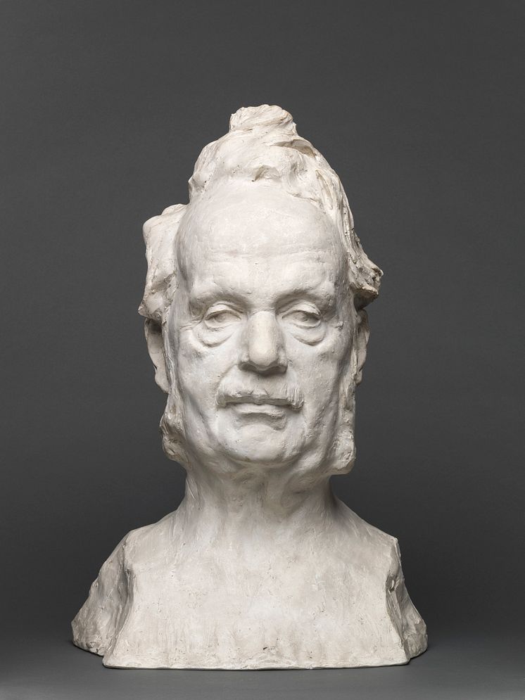 Gustav Vigeland: Sophus Bugge, 1902. Plaster. Vigeland Museum, Oslo