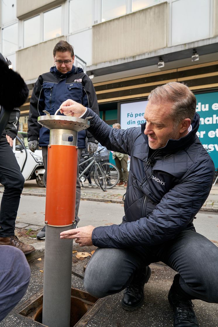 Installation af det første partikelfilter-system på Frederiksberg