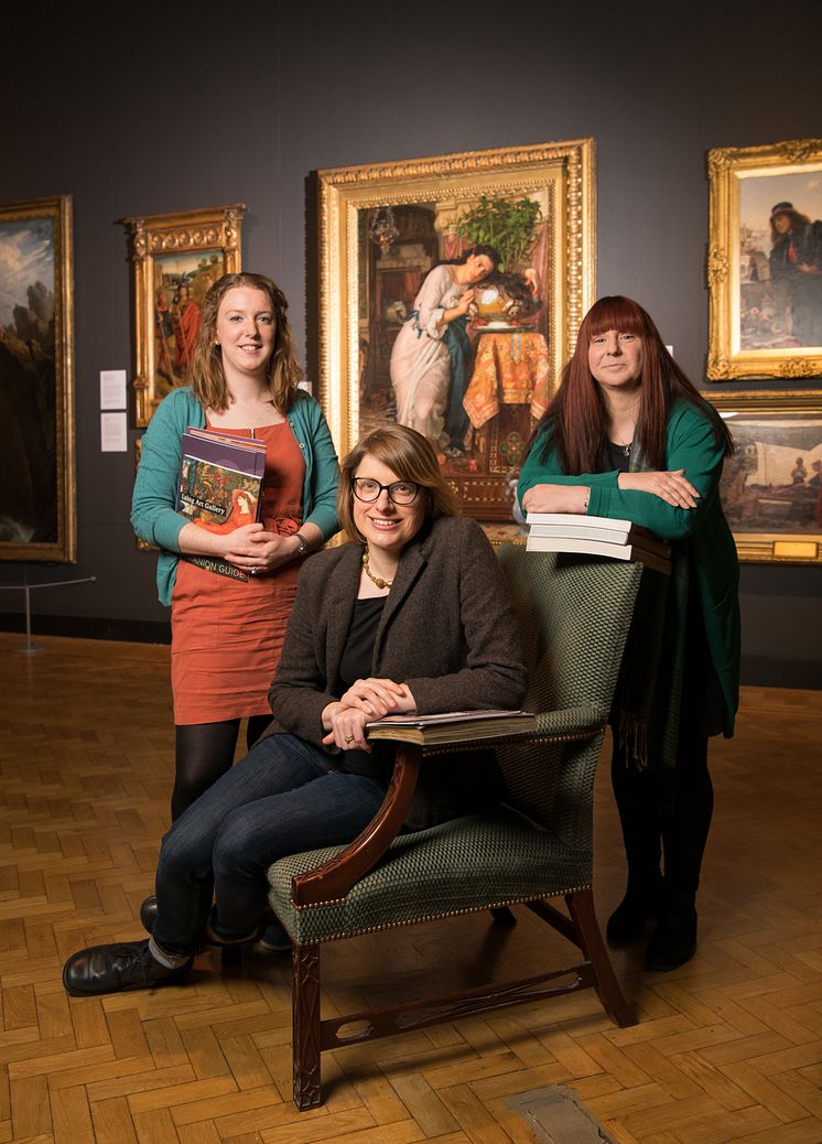 From l-r Joy Youngman, Dr Claudine van Hensbergen and Anne Fountain