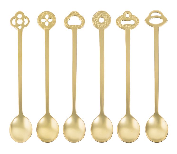 SBT_Party_Oriental_Gold_Antique_Set_6_Spoons