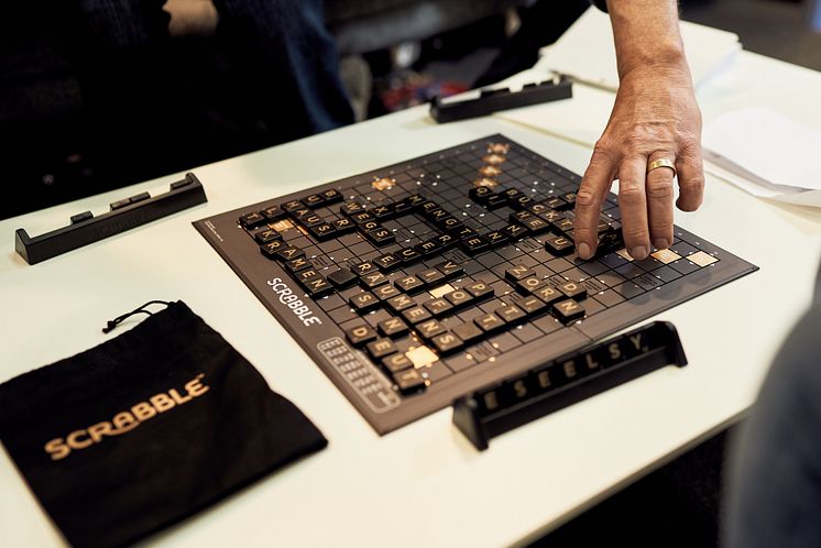 Mattel Games - Spiel Essen 18: 70 Jahre Scrabble