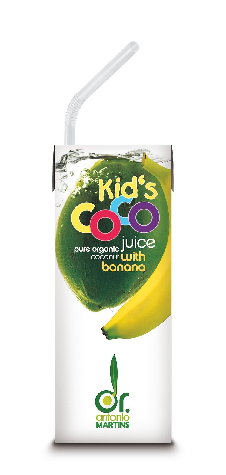 Dr. Martins Coco Kids Juice banan single