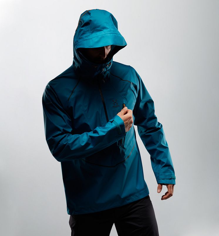 L.I.M Mountain PROOF Anorak Men_mosaic blue_model