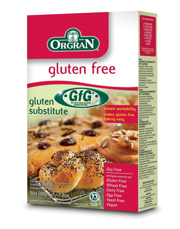 Orgran glutensubstitutt glutenfri 200g