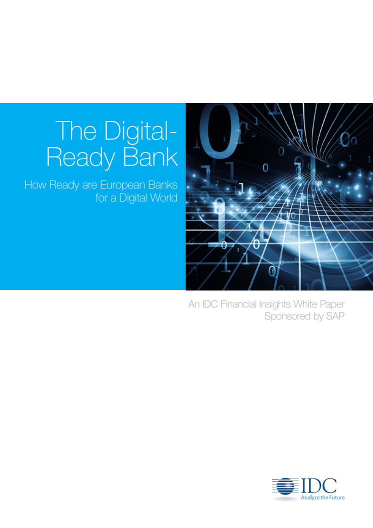Ny IDC-rapport om europeiska bankers digitala strategier