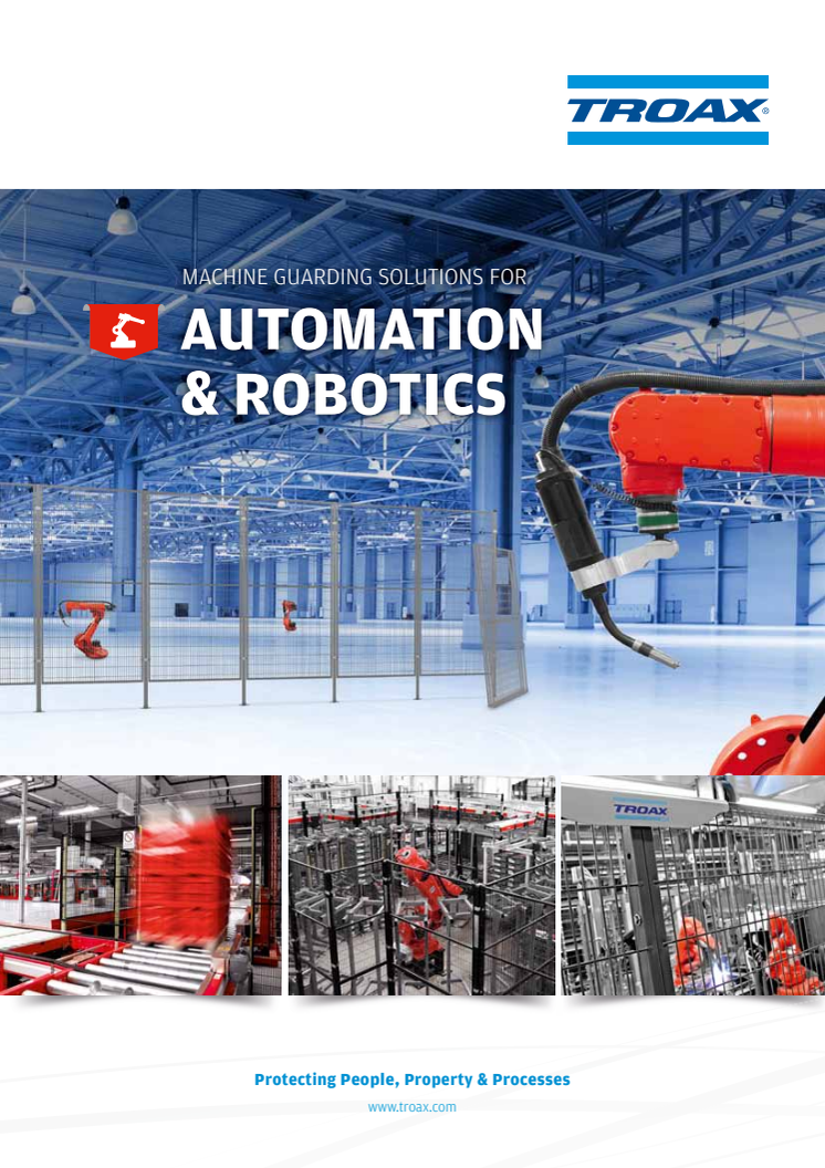 Troax Area Brochure Machine Guarding solutions for Automation and Robotics