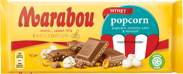 Marabou Popcorn 185g 