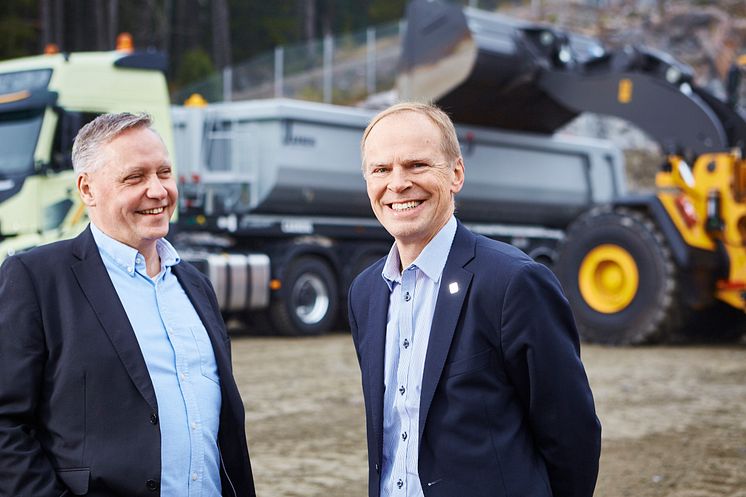 Christer Söderberg och Hans Börjesson - Swecon och Volvo Truck Center