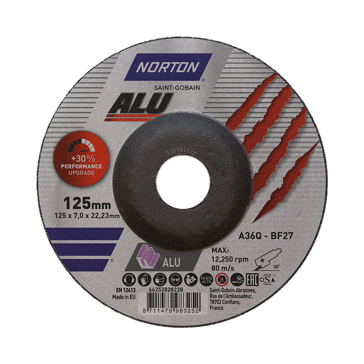 Norton ALU 125x7,0x22,23