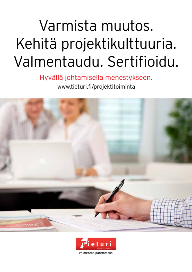 Esite: Hyvällä johtamisella menestykseen