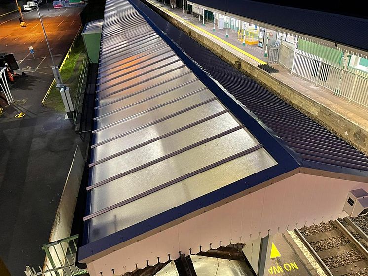 Canopy at Shoreham-by-Sea station