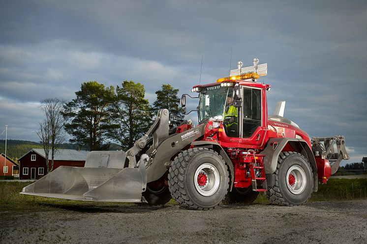 Volvo L90H - Björn Kårén i Sollefteå 