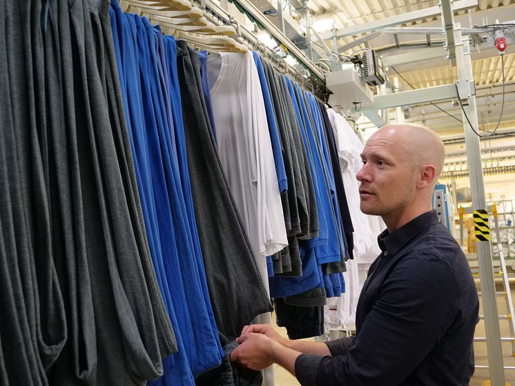 Textilier Jonas Olaison i Örebro