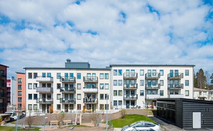 SKBs kvarter Kronogården på Kronogårdsvägen i Ursvik, Sundbyberg