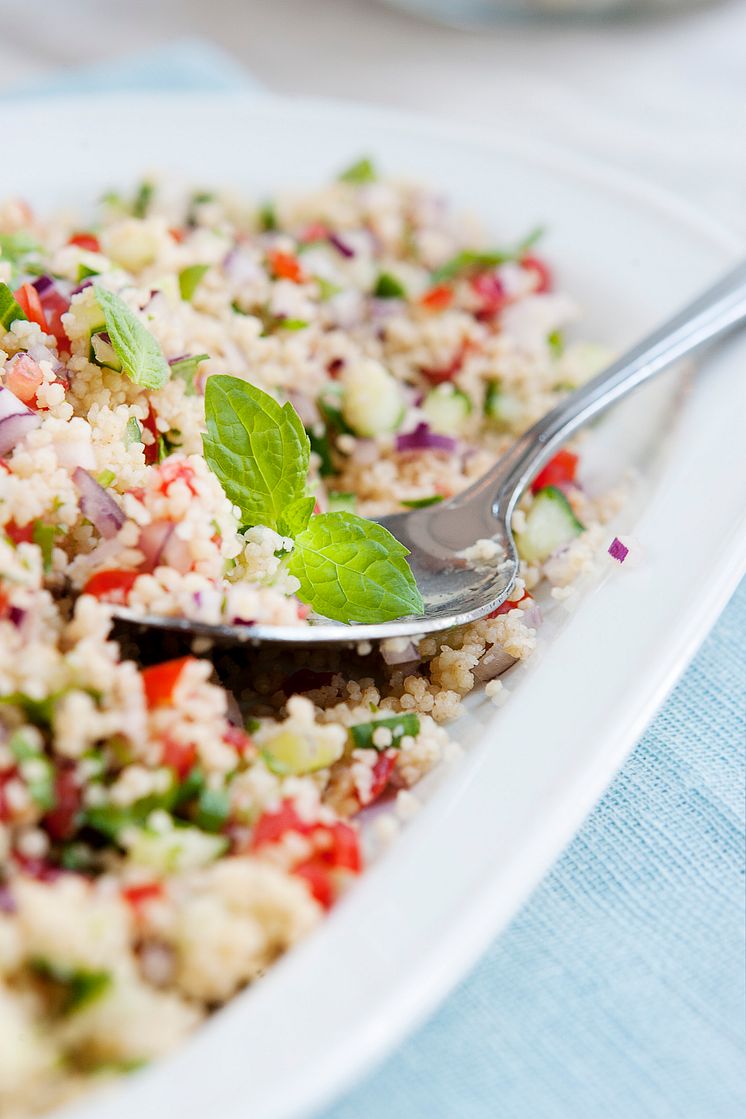 Fuldkorns tabouleh