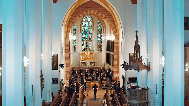 Bach-Marathon - Probe des Sächsischen Barockorchesters in der Thomaskirche