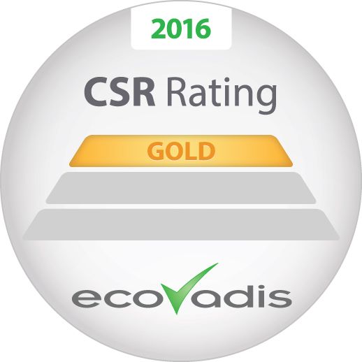 Ecovadis gold 2016