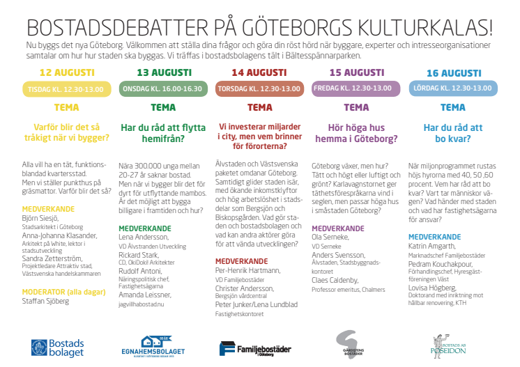 Gårdstensbostäder på Kulturkalaset