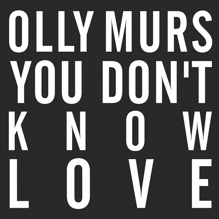 Olly Murs - You Don't Know Love omslag