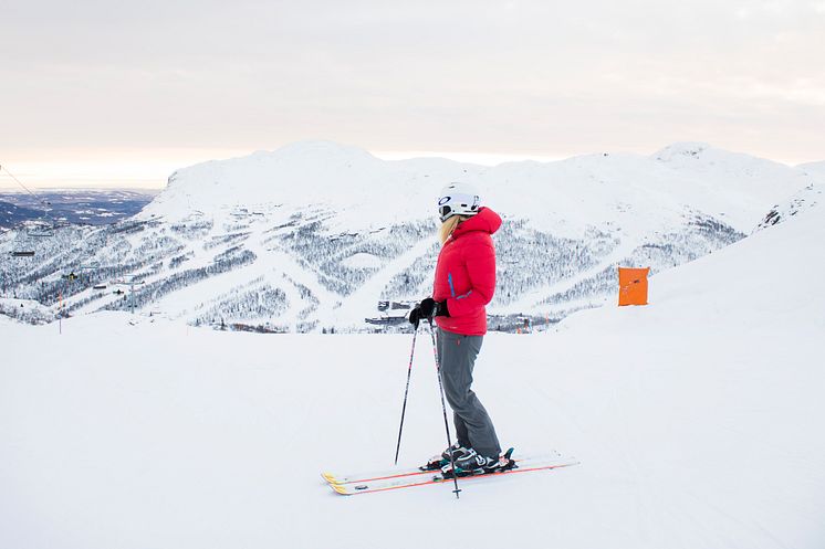 På ski i Hemsedal