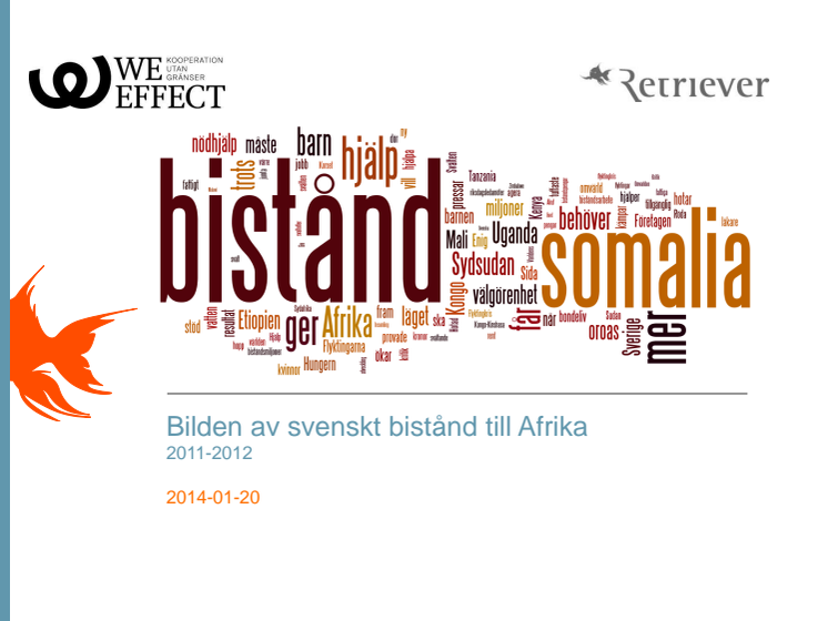 Ny rapport: Barn i Afrika får inget namn i svenska tidningar