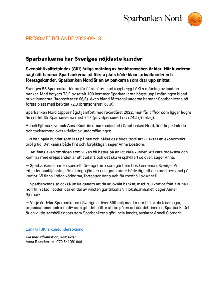 SKI 2023 Sparbankerna har Sveriges nöjdaste kunder.pdf