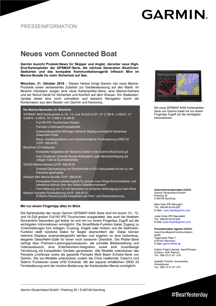 Neues vom Connected Boat 