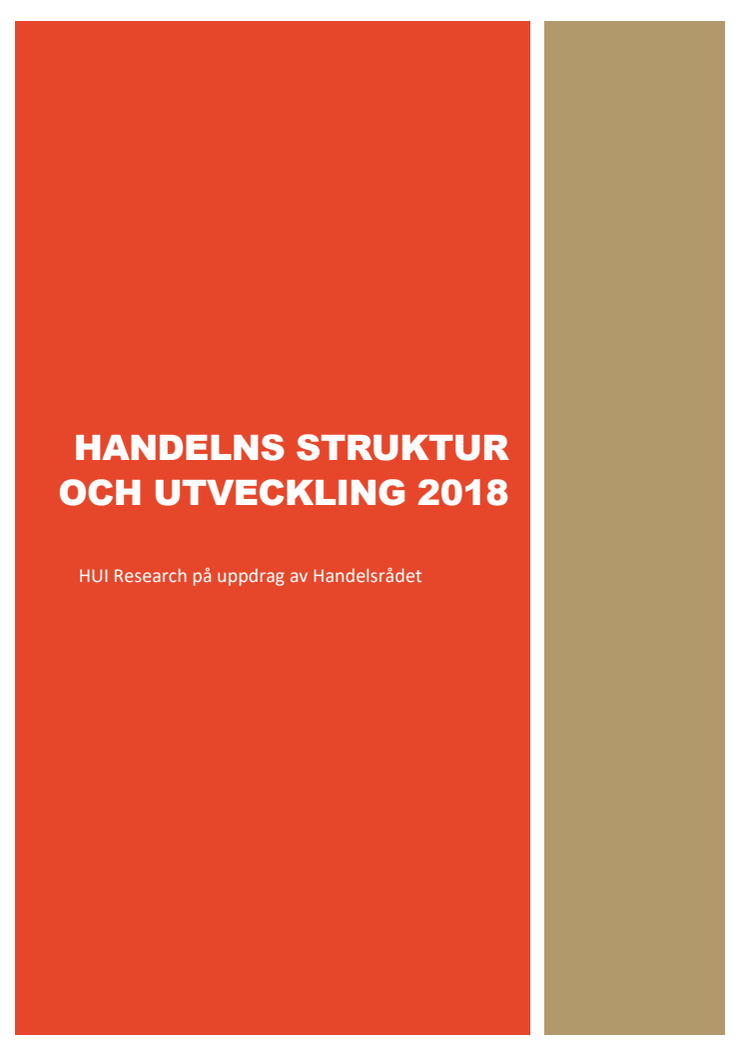 Handelns struktur och utveckling 2019