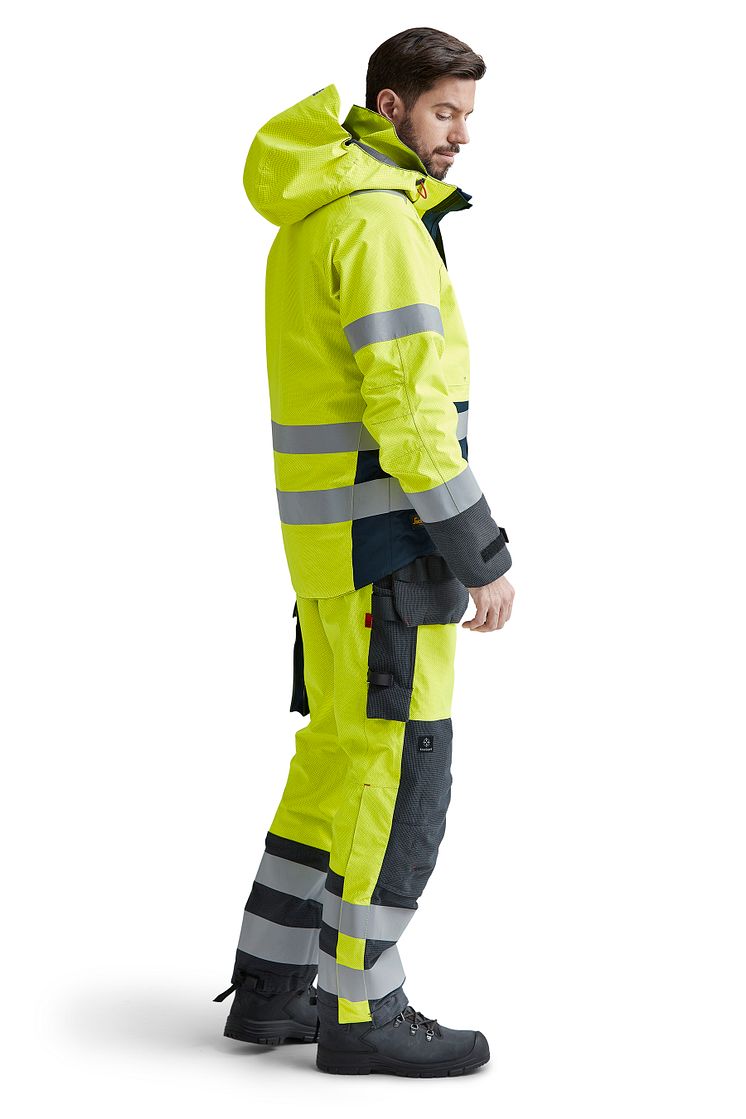 Flammehemmende GORE® PYRAD bukse 6568 og GORE® PYRAD jakke 1668 Snickers Workwear ProtecWork