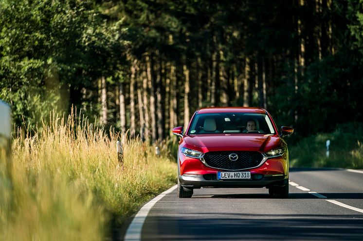 Mazda CX-30 i Soul Red Crystal