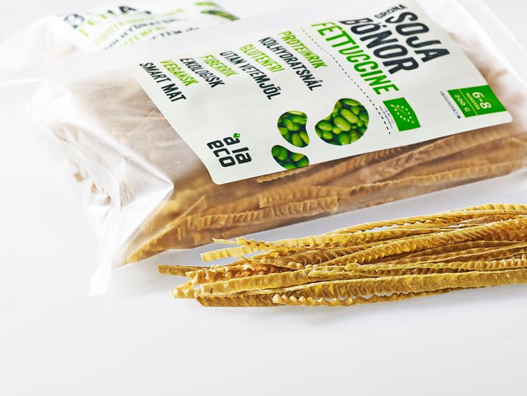 á la eco - fettuccine grønne soyabønner økologisk glutenfri 200 g detalj