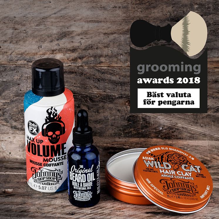 Grooming Awards 2018 - Bäst valuta för pengarna - Johnny's Chop Shop