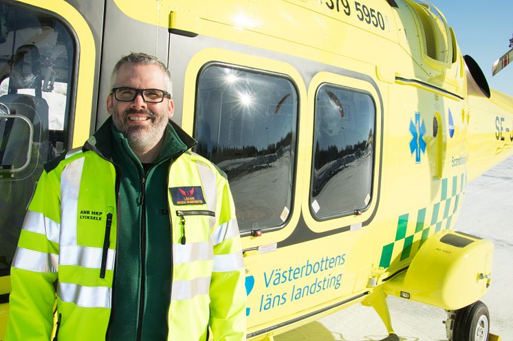 Landstingets nya ambulanshelikopter modernast i Sverige