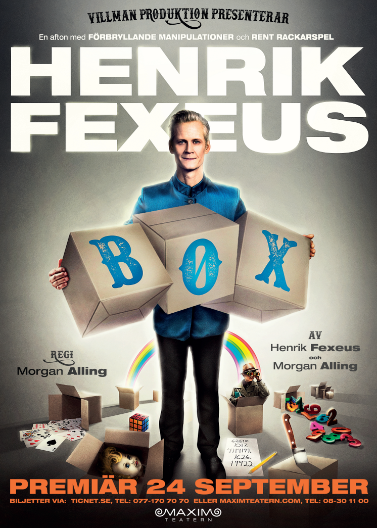 Henrik Fexeus "BOX" poster