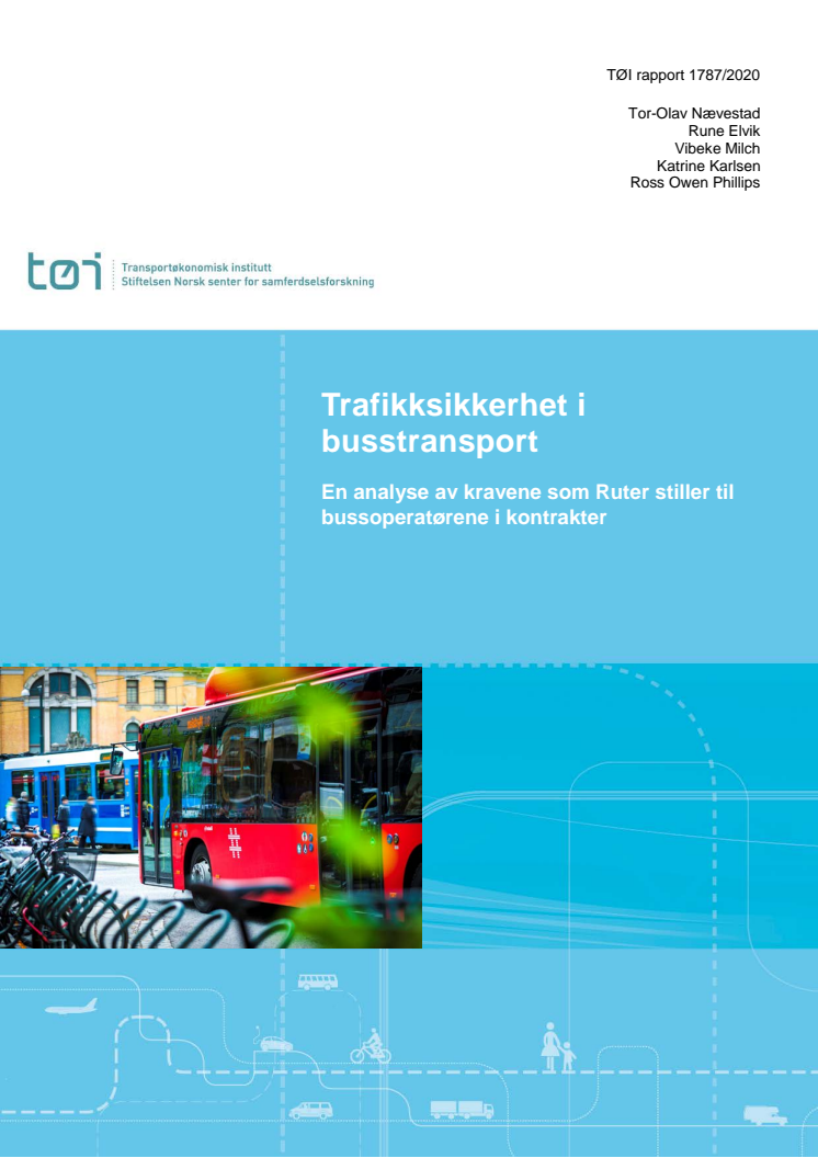 Trafikksikkerhet i busstransport