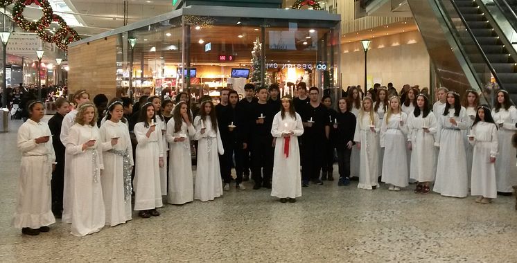 Lucia i Nordstan 2015