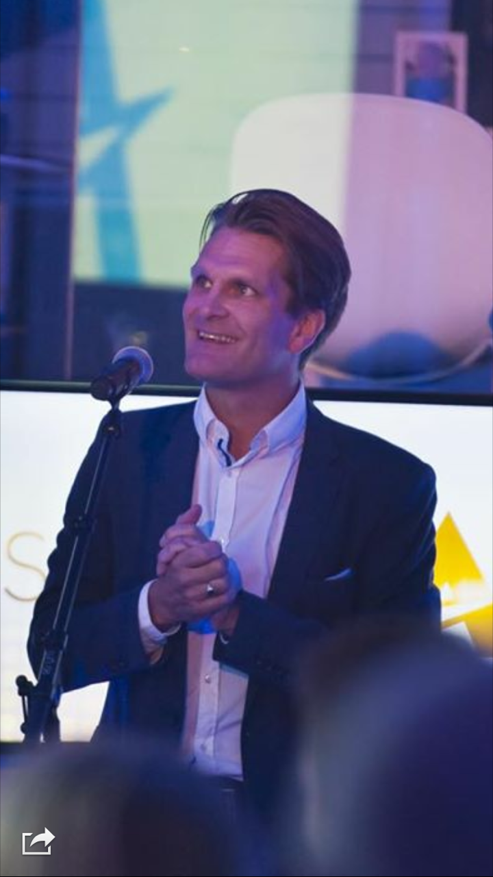James Persson, daglig leder i Assist Haugesund