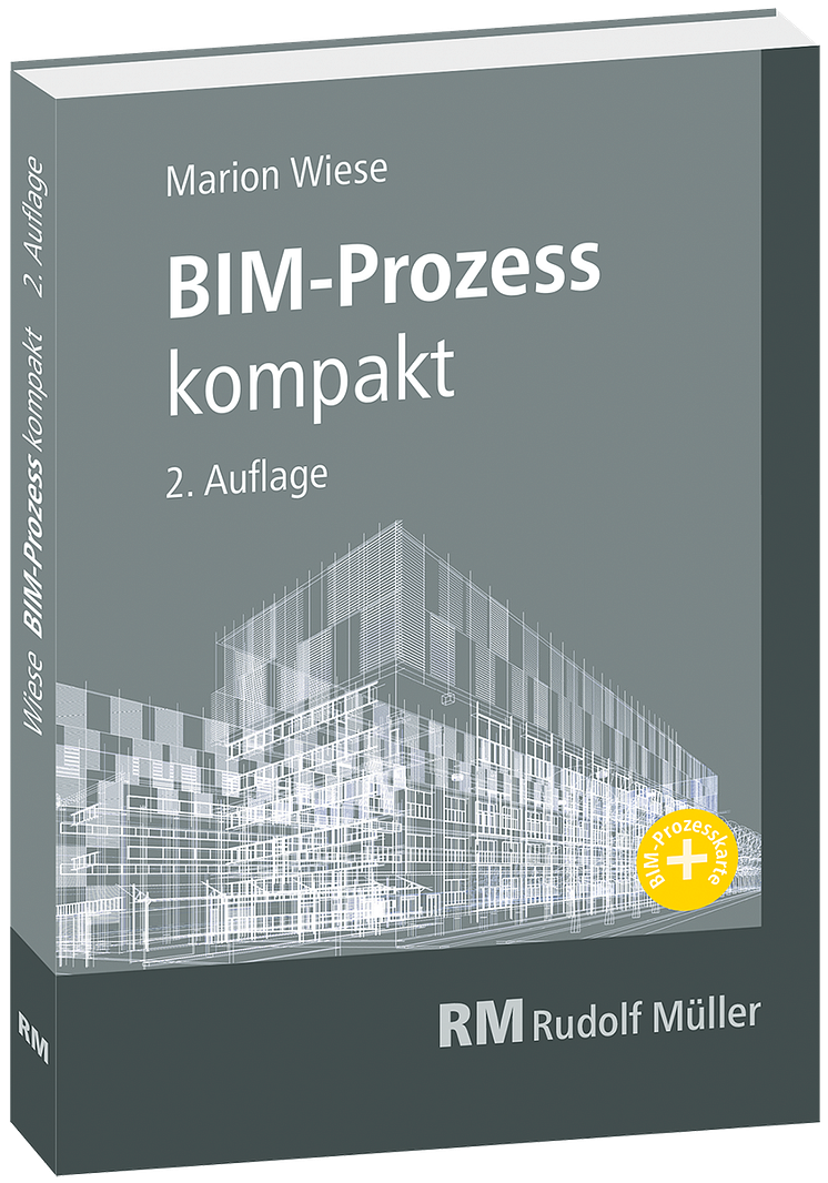 BIM-Prozess kompakt, 2. Auflage (3D/png)