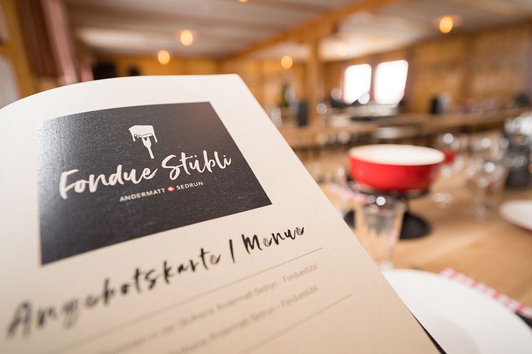 Fonduestübli Andermatt Swissalps, Valentin Luthiger