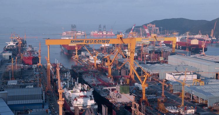 Kongsberg Maritime will supply deck machinery for six LNGC, in build for Novatek at DSME, South Korea