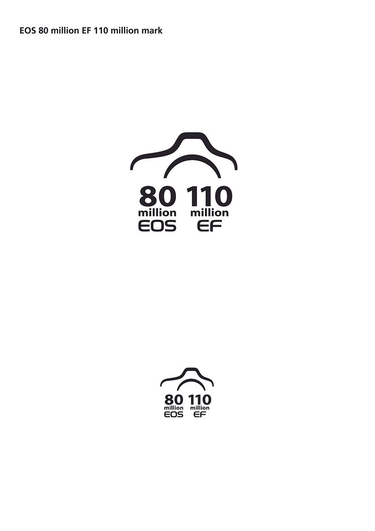 Canon 80 milj EOS logo