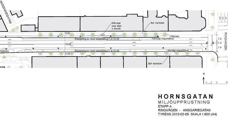 Miljöupprustning Hornsgatan Etapp 4