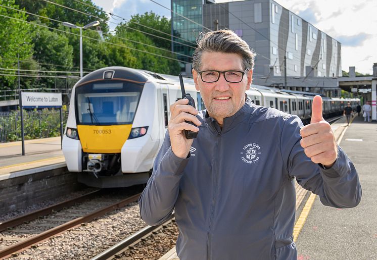 Mick Harford prepares for the Thameslink Derby!