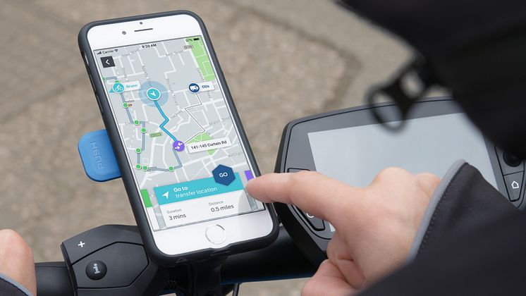 Transportsystem bil sykkel gående Smart Mobility 2019