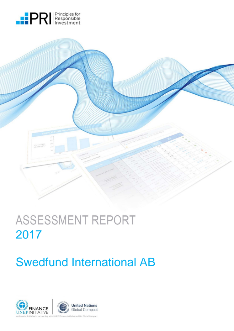 2017 Assessment Report for Swedfund International AB