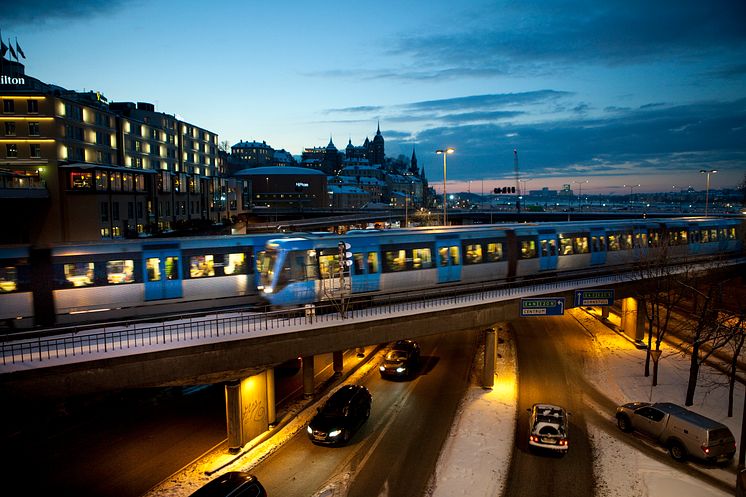 Stockholm at dusk