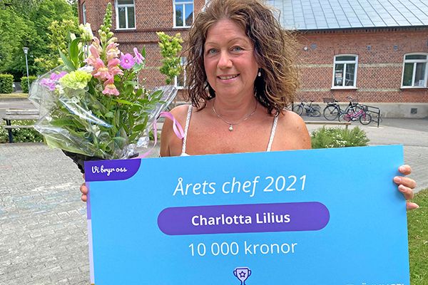 Årets chef 2021 - Charlotta Lilius