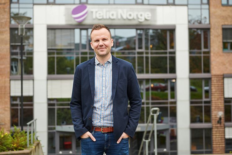 Håkon Lofthus, leder Telia Consumer